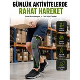 popüler Nefes Alabilir Kompresyonlu Dizlik Tam Boy Esnek Diz Koruyucu 2026