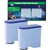 Populer Philips Aquaclean CA6903/00 Filtre 2 Adet Philips 8000 Serisi Cafe Aromis EP8757/20 Kahve Makinesi Uyumlu