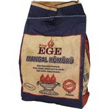 Popüler Sepet 1.5 kg Mangal Kömürü - Çıra Hediyeli - Meşe Kömürü