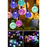 Popüler Sepet 10 Metre 50 Top Güneş Enerjili Solar LED Işık Dekoratif Rgb