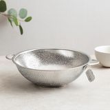 Popüler Sepet 25 cm Çelik Süzgeç Metal Kulplu Tel Ayaklı