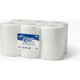 Popüler Sepet 4 kg 21CM Hareketli Havlu - 6 Rulo