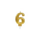 Popüler Sepet 6 Rakam Mum Gold Renk - 6 - Gold