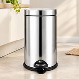 Popüler Sepet 8 L Metal Pedallı Çöp Kovası