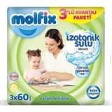 Popüler Sepet Izotonik Sulu Ferah Temizlik Islak Havlu Mendil 3'lü 180 Yaprak