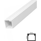 Popüler Sepet Kablo Kanalı 16X16 mm 2 Metre Yapışkanlı Bantlı 6 Adet
