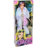 Popüler Sepet Kürkçü Çizmeli Bebek 29 cm -Vardem - WG-66769