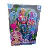 Popüler Sepet Kutulu Mermaid Deniz Kızı Bebek 29CM -Zrv - SH40687