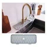 Popüler Sepet Lavabo Için Silikon Esnek Mat Musluk Sapı Damlama Tutucu Raf Mutfak Tezgahı Sıçrama Koruma