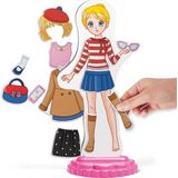 Popüler Sepet Manyetik Moda Bebeği