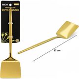 Popüler Sepet Metal Servis Spatulası - Gold Renk - 27 cm