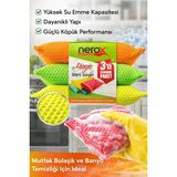 Popüler Sepet Nerox Magic Sihirli Sünger 3'lü 1 Paket Çok Amaçlı Temizlik Süngeri Bulaşık Mutfak Banyo Temizlik Süngeri