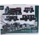 Popüler Sepet Sesli ve Işıklı Buharlı Tren Oyun Seti -Vardem Oyuncak - FF-1603C-4C