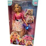 Popüler Sepet SH40814 11,5" Elonna Peri Kızı Oyuncak Bebek-Zrv