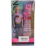 Popüler Sepet Tırnak Setli Bebek - Agh 527
