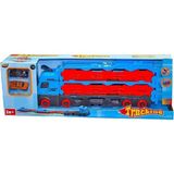 Popüler Sepet Yarış Pistli Tır- Prestij Oyuncak - FAB-1604