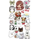 Popüler Sticker Telefon Laptop Notebook Tablet Defter Matara Stiker Etiket ST1174