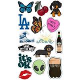 Popüler Sticker Telefon Laptop Notebook Tablet Defter Matara Stiker Etiket ST1294