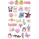 Popüler Sticker Telefon Laptop Notebook Tablet Defter Matara Stiker Etiket ST1524