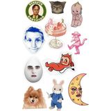 Popüler Sticker Telefon Laptop Notebook Tablet Defter Matara Stiker Etiket ST1589