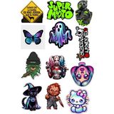 Populer Sticker Telefon Laptop Notebook Tablet Defter Matara Stiker Etiket ST1637