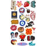 Popüler Sticker Telefon Laptop Notebook Tablet Defter Matara Stiker Etiket ST1670
