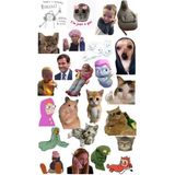 Popüler Sticker Telefon Laptop Notebook Tablet Defter Matara Stiker Etiket ST1698