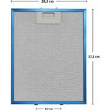Populer Teka DEP60-5 Uyumlu Alüminyum Ankastre Aspiratör 28,2X37,2 cm DEP60 Davlumbaz Yağ Filtresi