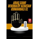 popüler Uzaktan Kumandalı Araba Parmak Hareketi Işığı Parmak Işığı LED Araba Arka Pencere