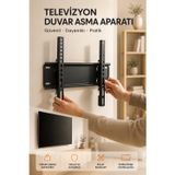 popüler Yüksek Taşıma Kapasiteliniversal TV Duvar Askı Aparatı 32-42 İnç Güvenli Sabitleme
