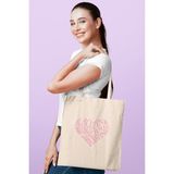 Populus Blackpink World Tour Bez Çanta - 10D-Krem - 35 X 40