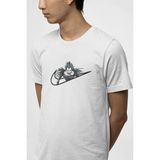 Populus Death Note Ryuk Minimal Logo Beyaz Tişört - XL