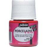 Porcelaine 150 Porselen Boyası Cam Boyası 07 Ruby Red