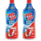 Porçöz 1 lt Jel Lavabo Açıcı (2 paketi)