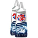 Porçöz Buharlı Ütü Temizleyici 2×400 ml - Kokusuz, Kireç ve Tortu Giderici Özellikli