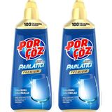 Porçöz Bulaşık Makinesi Parlatıcısı 2 x 500 ml Hızlı Kurutma ve Parlaklık Sağlayan Durulama