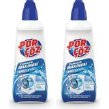 Porçöz Çamaşır Makinesi Temizleyici 250 ml (2 Paketi) - 1 kg