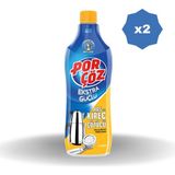 Porçöz Ekstra Güçlü Pas ve Kireç Çözücü 1 lt - (2 Adet) Etkili Temizlik Ürünü