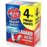 Porçöz Lavabo Açıcı 4x50 Gr. Granül (4'lü)