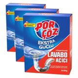 Porçöz Lavabo Açıcı Granül 2 x 50 g (3 paketi)