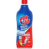 Porçöz Lavabo Açıcı Jel 1 lt Ekstra Güçlü Plastik ve PVC Malzemelerde Kullanım İçin