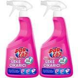 Porçöz Leke Çıkarıcı Sprey 750 ml x 2'li Güçlü Enzimli Derinlemesine Temizlik Ürünü
