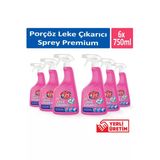 Porçöz Leke Çıkarıcı Sprey Premium 750 ml x 6 Adet