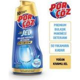 Porçöz Premium Bulaşık Makinesi Deterjanı, 900 Ml, Yoğun Kıvamlı Jel - Standart