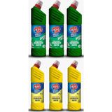 Porçöz Yoğun Kıvamlı Çamaşır Suyu Bahar Tazeliği+Yaz Yağmuru 750 ml 6'lı Set