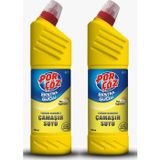 Porçöz Yoğun Kıvamlı Çamaşır Suyu Yaz Yağmuru 750 ml x 2 Adet