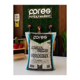 Pores Organik Torf Eroğlu Dekoratif Taş Beyaz Mıcır 1-2 Cm 20 Kg Saksı Dibi - Bahçe Dekoratifi - Akvaryum