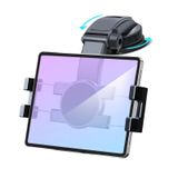 Porfortop Araba Gösterge Paneli Tablet Tutucu, iPad Pro 12,9/9,7/11/10,5/Air/Mini 6 5 4 3, Samsung Galaxy Tab, iPhone 14/13, 4,7"-12,9" Tab ve Telefon için 360° Dönebilen Vantuz