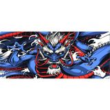 Porge Dragon Mouse Pad 90X40 Mouse Pad Oyuncu Mause Pad Xxl Büyük Mousepad Kenar Dikişli Yıkanabilir Speed Mause Pad - 90x40 CM - Mavi