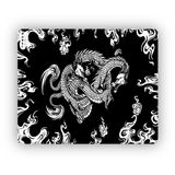 Porge Esports Edition Mouse Pad 48x40 cm Gaming Oyuncu Mousepad (White Dragon, 48x40 cm (4mm kalınlık))